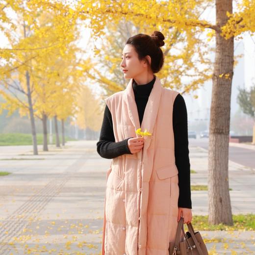 【抖音专属】烟霞•新中式羽绒马甲（24803136-如梦令-设计师） 商品图2