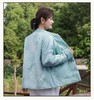 2026元旦回馈！！最后数量，即将下架【棉服】100%棉纱款！！新中式国风2025秋冬宽松大码薄款棉服外套-喜出 商品缩略图5