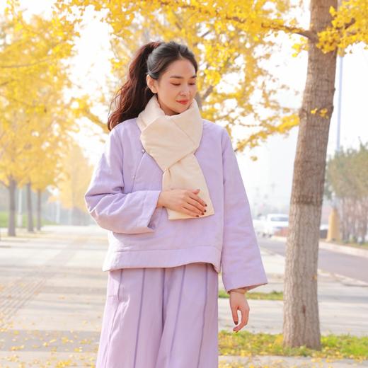 【抖音专属】斜襟盘扣短棉服（20802120-昌荣） 商品图0