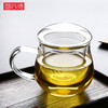 高硼硅玻璃耐高温茶水分离泡茶杯子办公家用过滤茶杯三件杯TB006璃匠泡茶杯360ml 商品缩略图0
