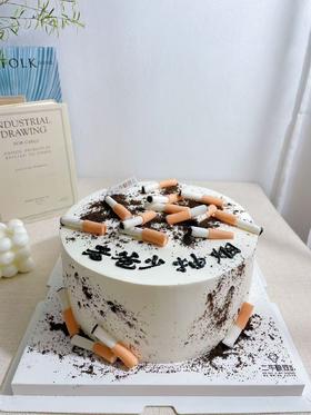 翻糖--香烟蛋糕