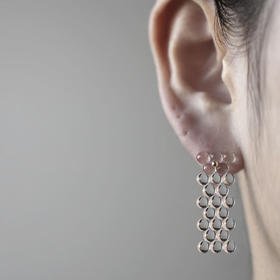 订购20周到｜BUBUN-organ #8-冷工玻璃 耳环［日本设计师］