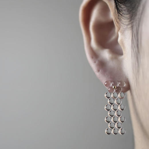 订购20周到｜BUBUN-organ #8-冷工玻璃 耳环［日本设计师］ 商品图0