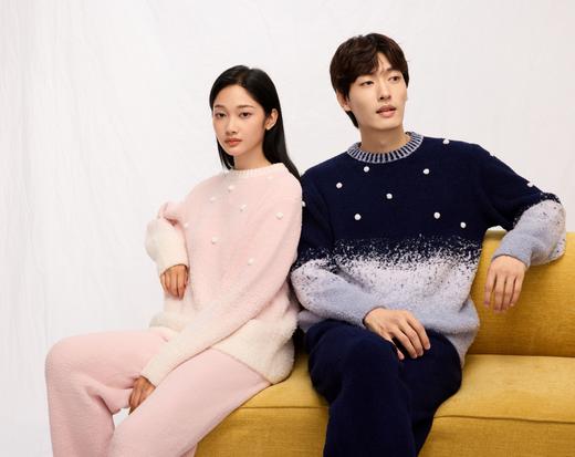 独家专柜【有棵树冬季典藏系列】高暖加厚冬日盛景男女款家居服 商品图0