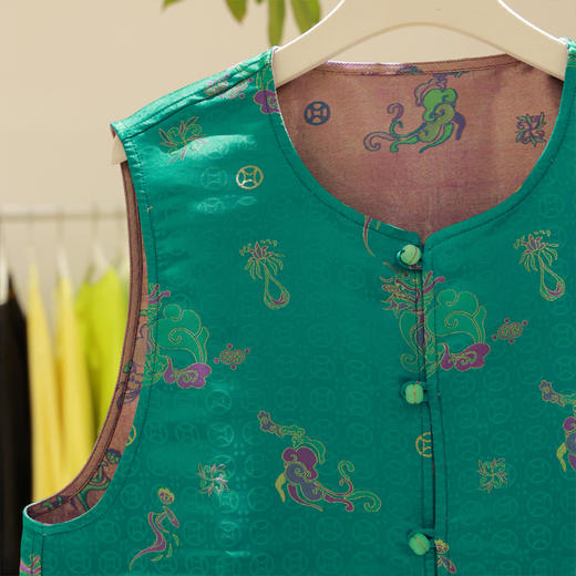 【2026东衣作】马甲（24704609石绿） 商品图1