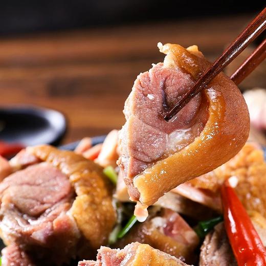 【第2件半价】竹山贡水源 烟熏腊猪蹄 500g/袋（全国包邮，部分地区除外） 商品图1