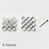 订购20周到｜BUBUN-blur #4 5facets-冷工玻璃 耳环［日本设计师］ 商品缩略图2