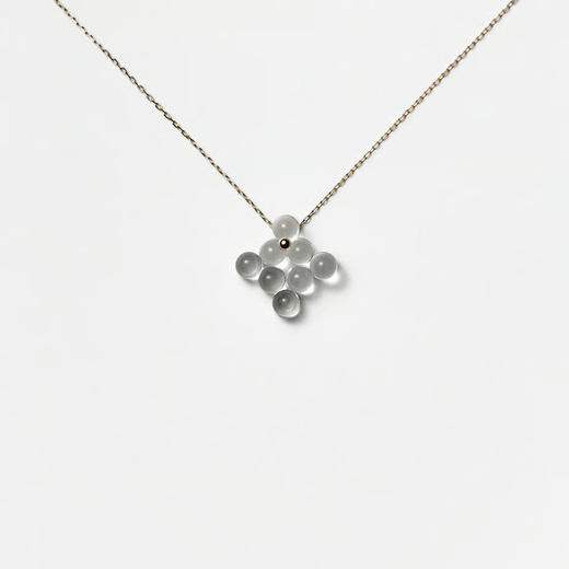 订购20周到｜BUBUN-organ RADIAL [XS]-冷工玻璃 项链［日本设计师］ 商品图1