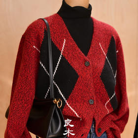 【特价不退换】【预售7天】良木礼山羊绒开衫（D2510309F）