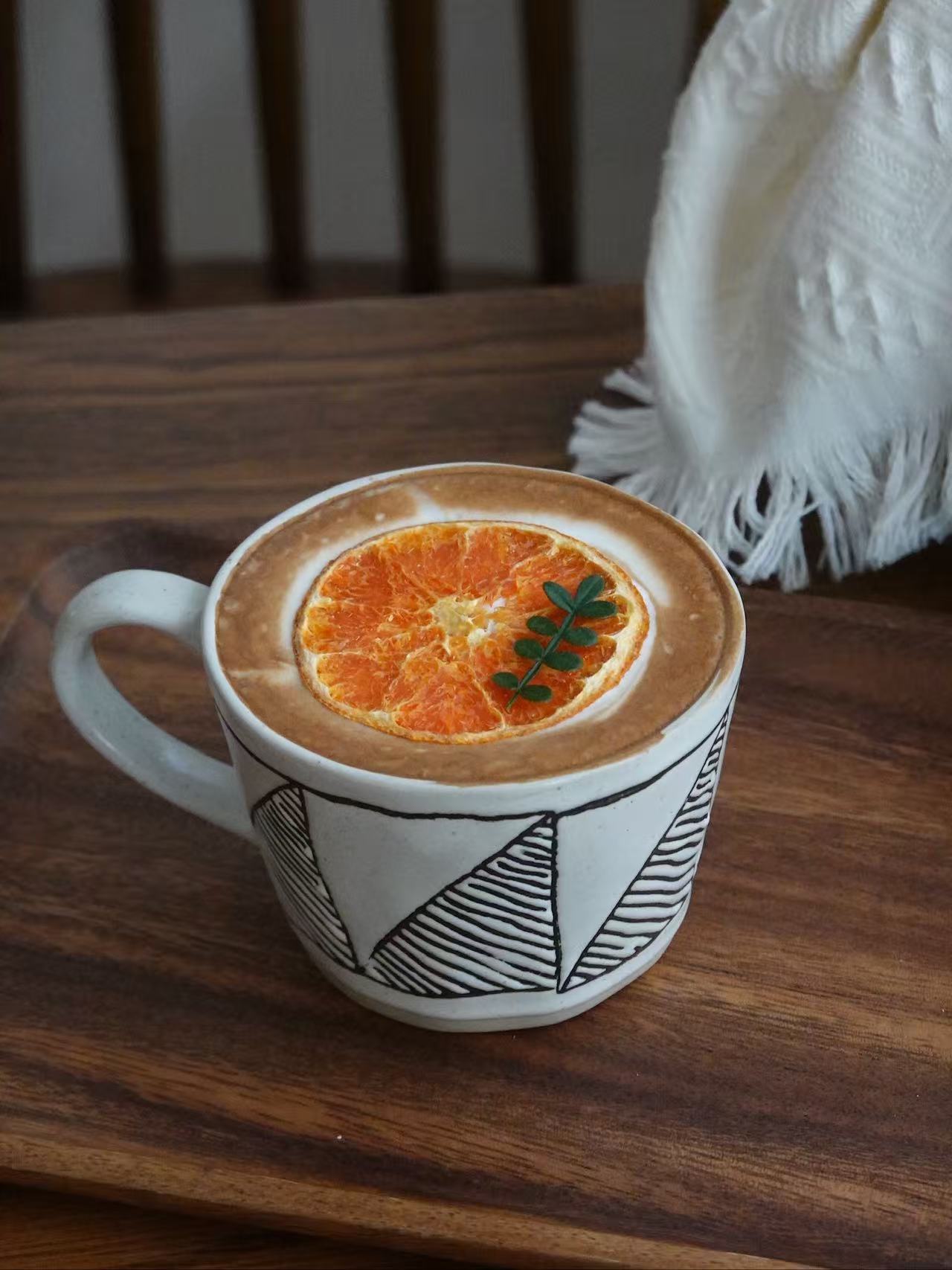 柑橘海盐摩卡·热饮