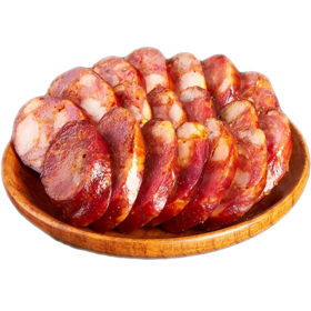 【第2件半价】竹山贡水源 烟熏腊香肠 500g/袋（全国包邮，部分地区除外）