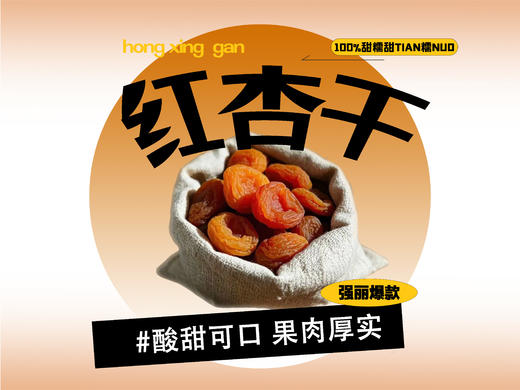 【强丽】精选红杏干 商品图0