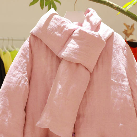 【抖音专属】新中式羽绒服（25803285画屏-高定款） 商品图1