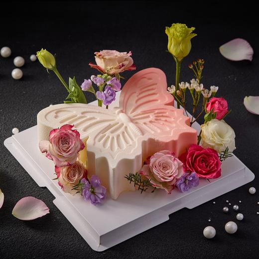 蝴蝶慕斯【动物奶油生日蛋糕】 商品图2