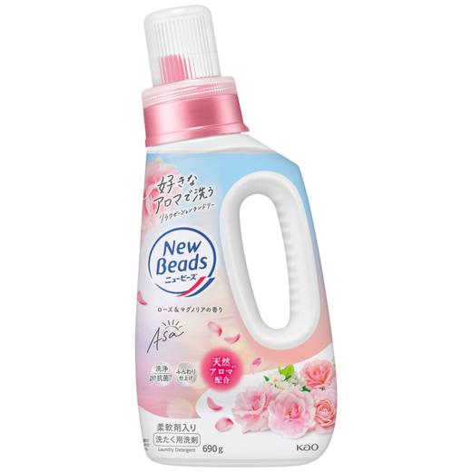 【分仓直发包邮】花王690g+560g*2柔顺洗衣液（玫瑰香型) 商品图6