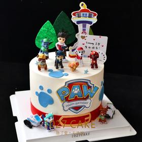 1027CAKE | 汪汪队总动员 狗狗主题蛋糕