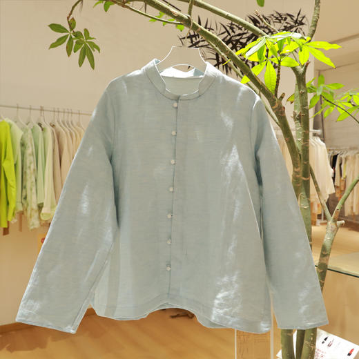 【抖音专属】新中式衬衣（25810210-云门） 商品图0