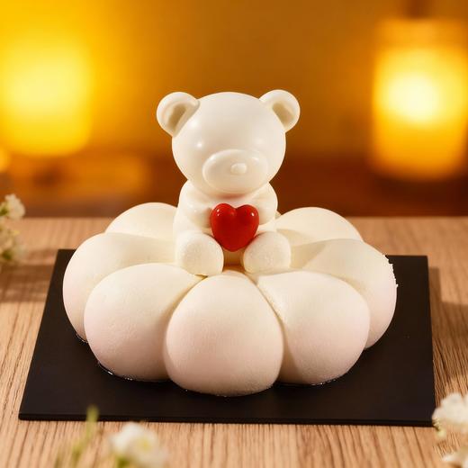 抱心小熊【动物奶油生日蛋糕】 商品图2