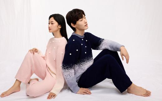 独家专柜【有棵树冬季典藏系列】高暖加厚冬日盛景男女款家居服 商品图2