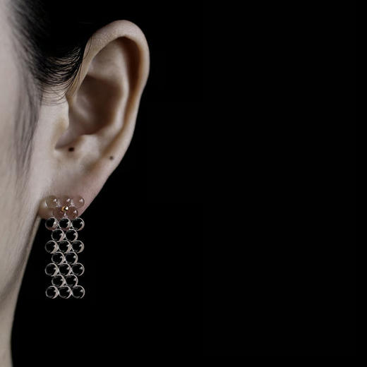 订购20周到｜BUBUN-organ #8-冷工玻璃 耳环［日本设计师］ 商品图2