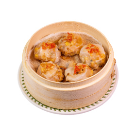 甜玉米虾仁蒸饺