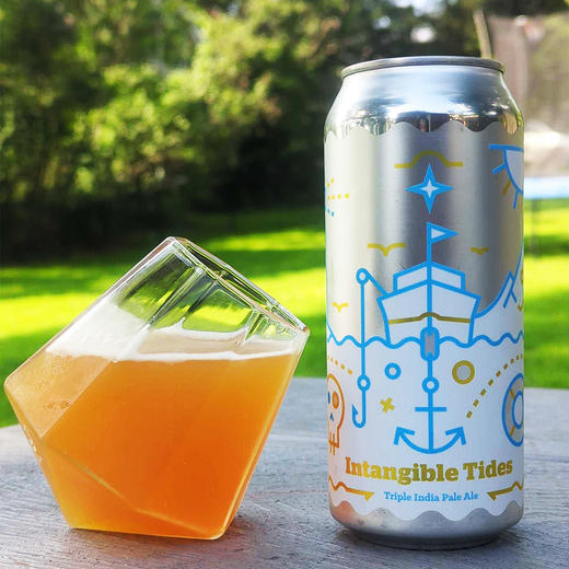 【冷库储存】美国伯灵顿无形潮汐 三倍浑浊IPA 10.0%vol 商品图1