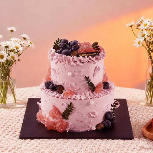 蓝莓柚惑【动物奶油生日蛋糕】 商品图1