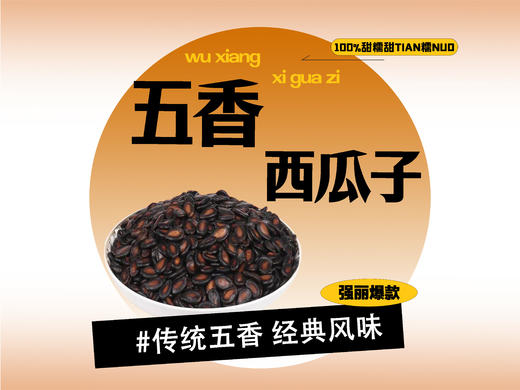 【强丽】五香味西瓜子 商品图0