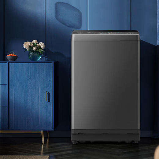 美菱12公斤全自动波轮洗衣机大力银离子除菌洗除螨洗D7EB120A 灰色252259 商品图0