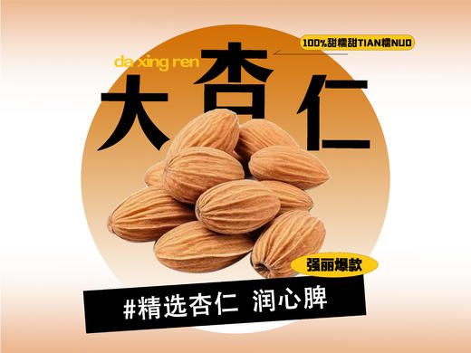 【强丽】精选大杏仁 商品图0