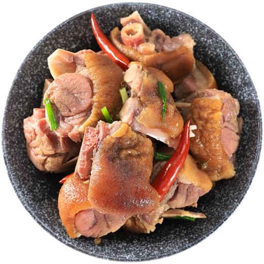 【第2件半价】竹山贡水源 烟熏腊猪蹄 500g/袋（全国包邮，部分地区除外） 商品图0