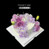 女士鲜花紫色系蛋糕 商品缩略图5