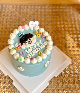 4寸奶油霜手绘（图片可换）