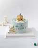 蓝恋熊情侣定制蛋糕（百分百进口动物奶油） 商品缩略图0