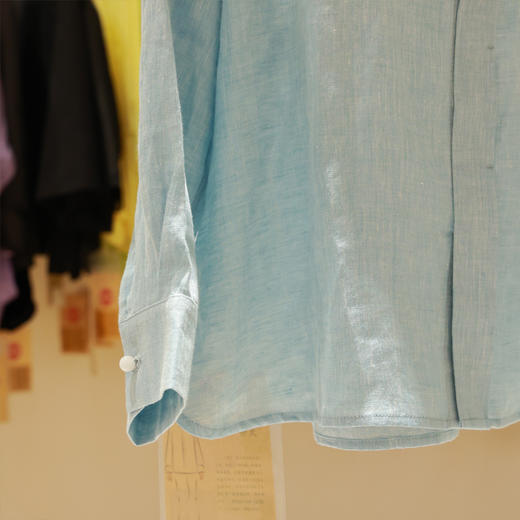 【抖音专属】新中式衬衣（25810207-井天） 商品图2