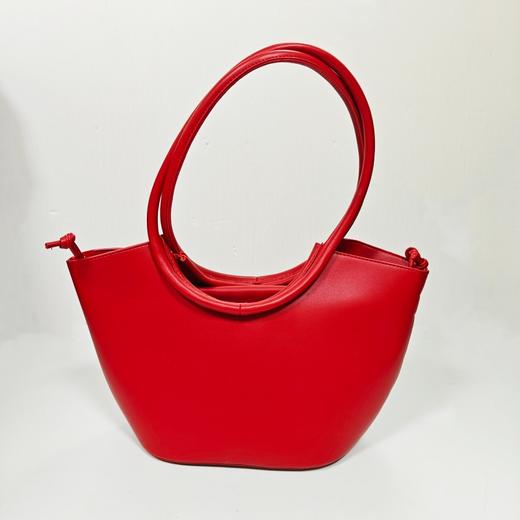 轻奢时尚韩版手提包高级感洋气菜篮子水桶通勤包托特腋下包 商品图1