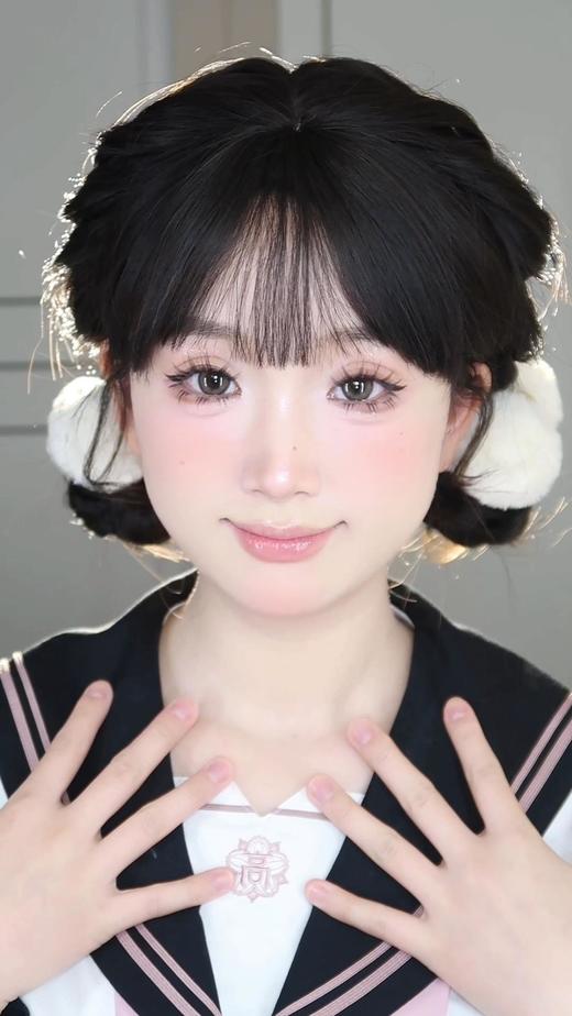 【美瞳三重奏】自然与扩瞳的完美融合半年抛美瞳小蜜蜂绿棕/渐变琉光棕/大眼女孩大小直径（YB25,一副拍二） 商品图1