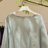 【2026东衣作】套头衫（1804017白青） 商品缩略图1