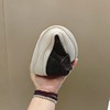 西村名物2025年冬季新款舒适厚底系带软底软面饼干鞋休闲板鞋U25DS49791 商品缩略图4