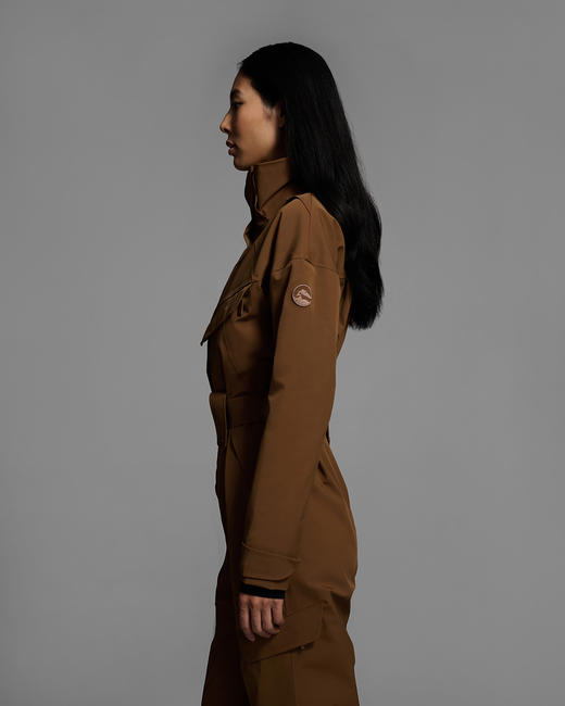 Cordova - Apex Ski Suit - Sepia - 女装 - 连体滑雪服 - 深褐色 商品图7