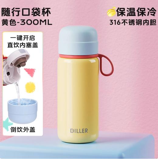迪乐贝尔316保温杯D9322-300 商品图0