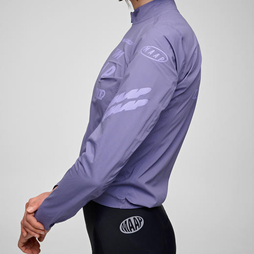 MAAP 女士 Drome 系列 防风防雨骑行夹克 苍鹭紫 商品图2