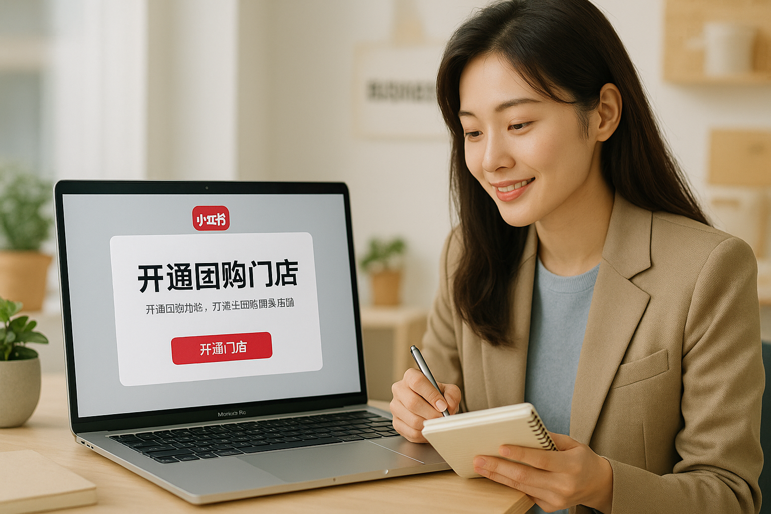 小紅書線上團購門店怎么開？流程步驟詳解