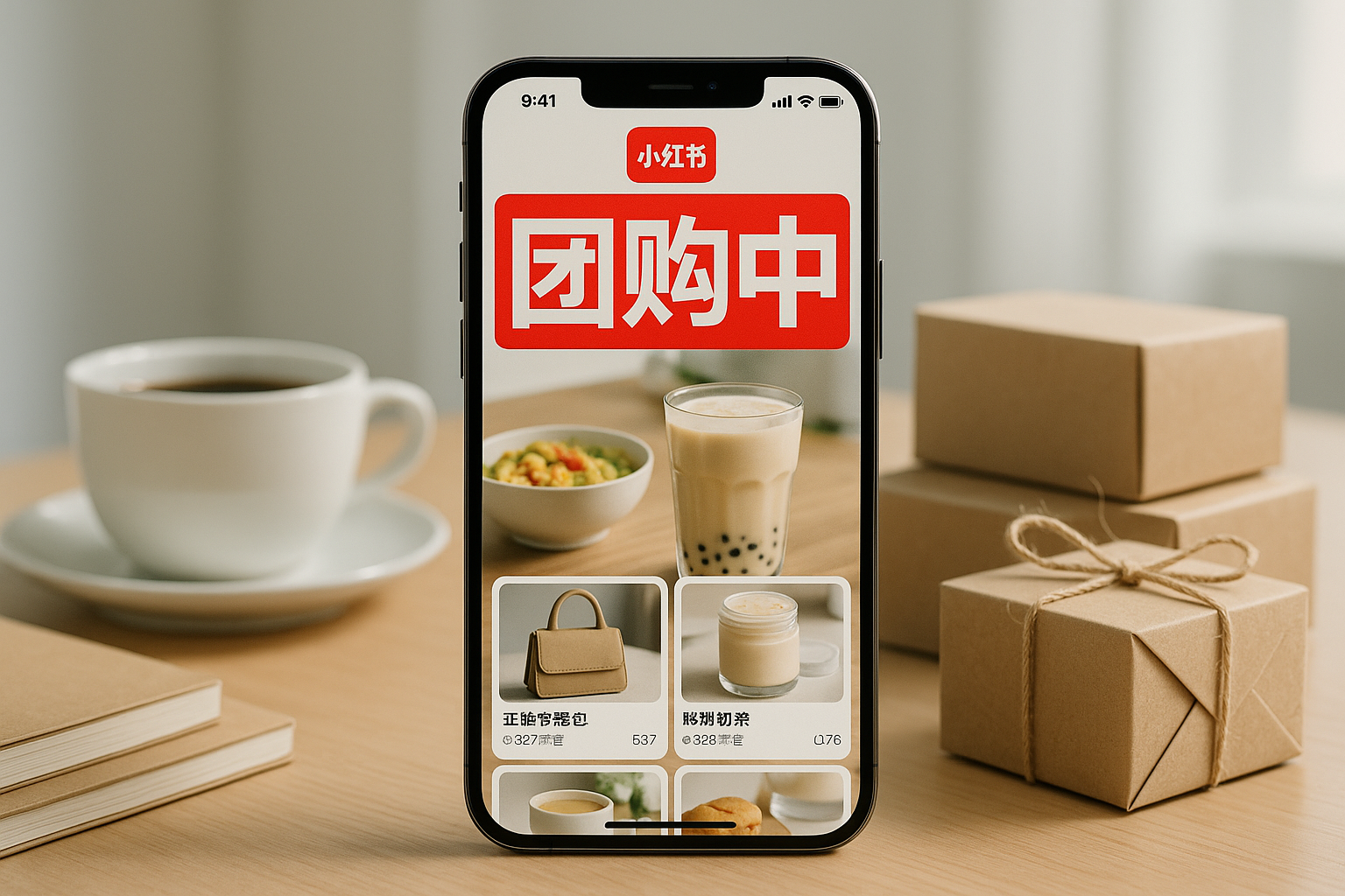 小红书普通用户如何参与团购活动？