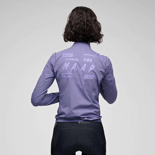 MAAP 女士 Drome 系列 防风防雨骑行夹克 苍鹭紫 商品图1