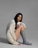 Cordova - Ski Sock - Grey Melange - 女装 - 袜子 - 麻灰 商品缩略图2