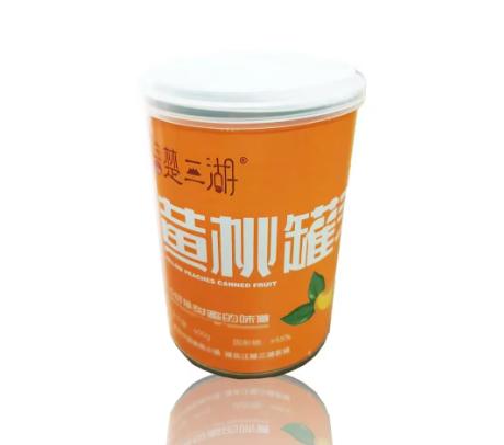 【严选】【国家地理标志产品 不添加防腐剂 口感细嫩 酸甜适度】楚三湖三湖黄桃罐头400g*8罐/提 商品图2