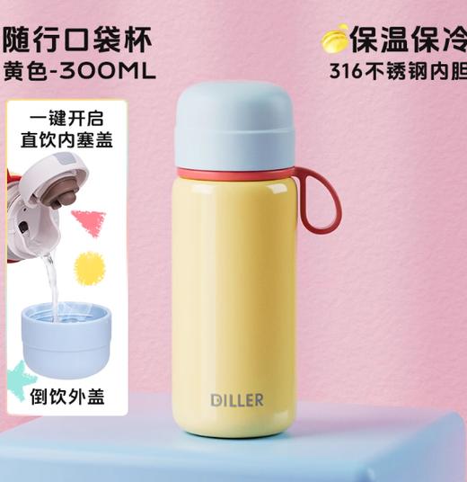 迪乐贝尔316保温杯D9322-300 商品图3