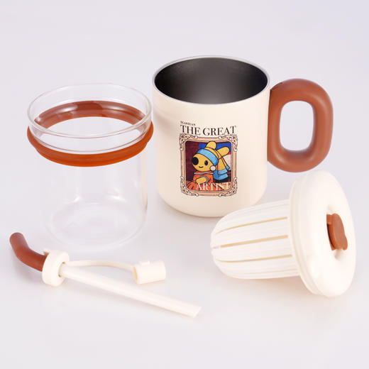 团团大艺术家系列两用保温杯 商品图7