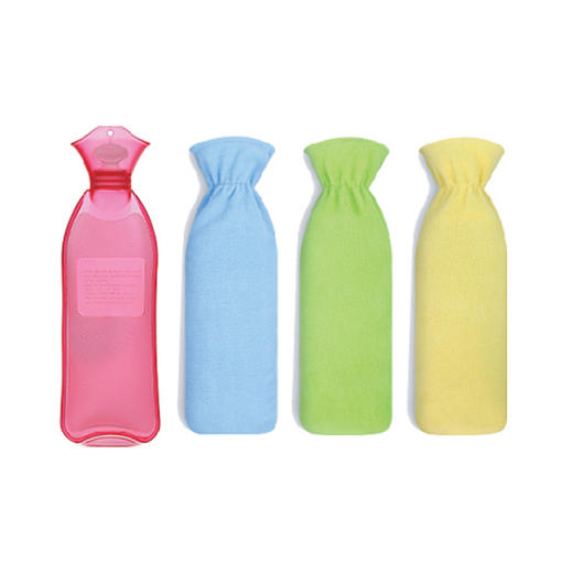 【福利购】850ml三朴小蛮腰热水袋（布） 颜色随机 商品图0